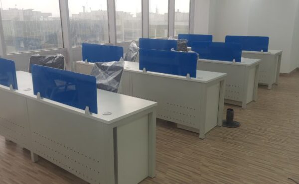 Ready-to-move furnished office space with modern workstations inside FIEE Complex Okhla Phase 2.